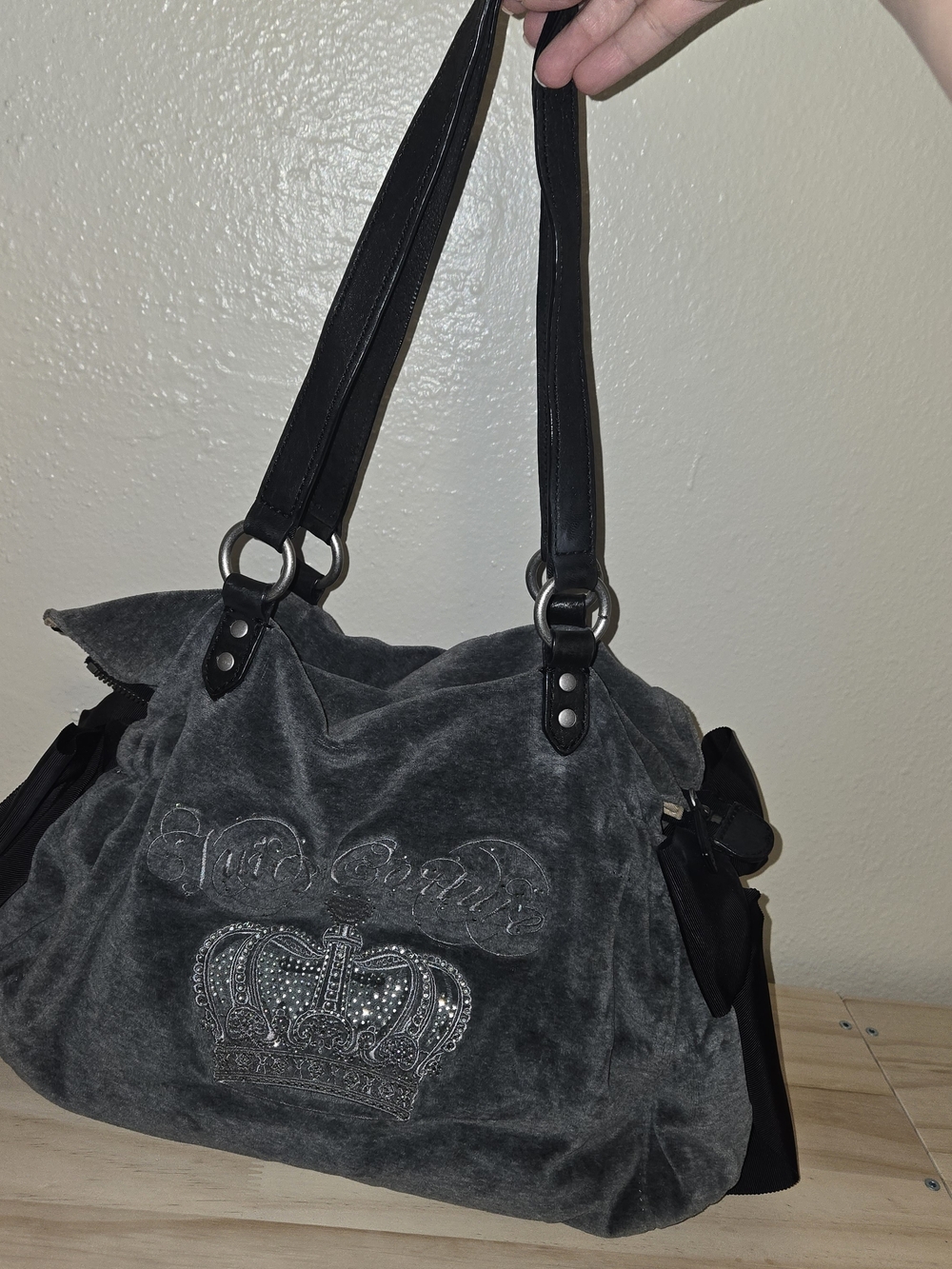 Juicy Couture Slouchy Bag With Bows